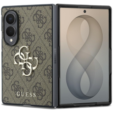 Guess - Guess Mobilskal F&ouml;r Galaxy Z Fold 8 Big 4G Logo - Brun