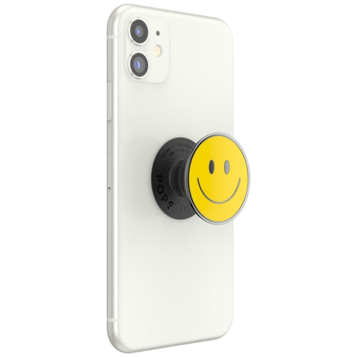 PopSockets - PopSockets PopTop Combo Enamel Be Happy Mobilgrip och stativ