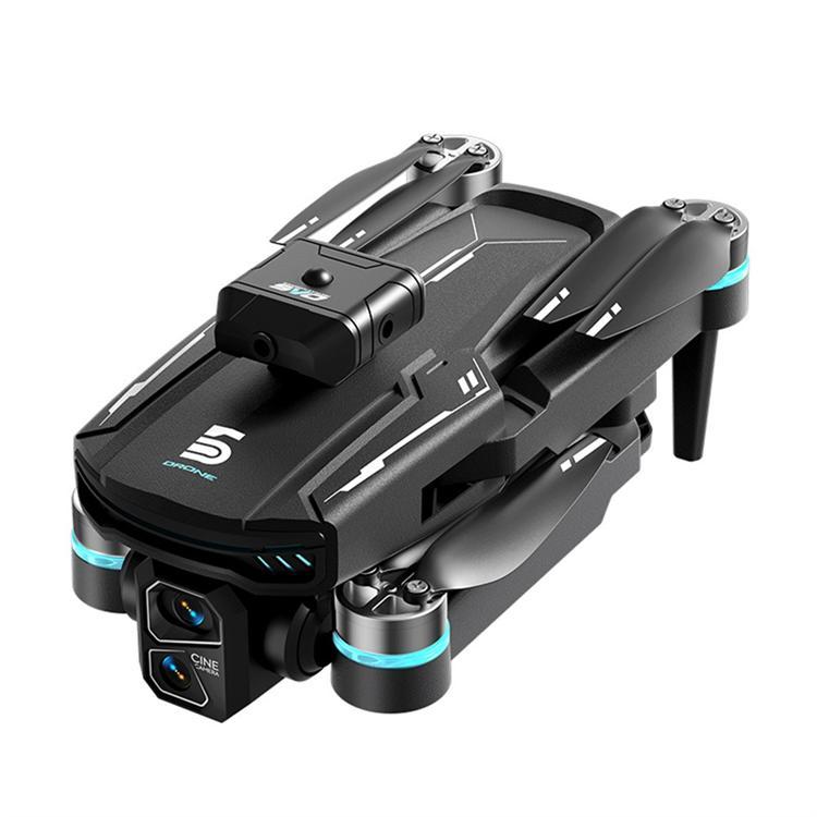 Borstlös Drönare med 4.3"""" Skärm Fjärrkontroll med 2 Batterier Z105 - Svart (Svart) | 264 | AlltMobil