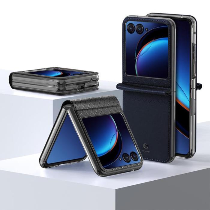 Dux Ducis - Dux Ducis Motorola Razr 40 Ultra Mobilskal Bril - Blå