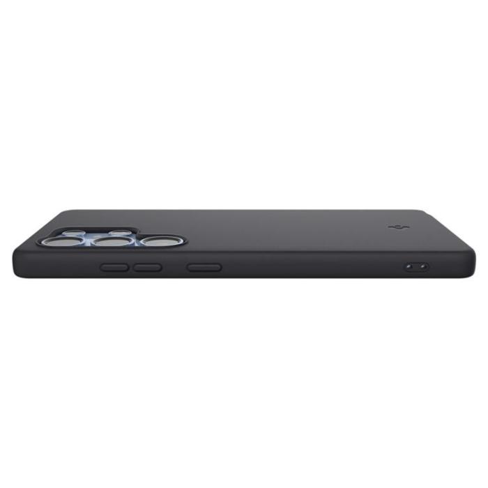 Spigen - Spigen Galaxy S25 Ultra Mobilskal Magsafe Silikon Fit - Svart
