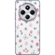 iSecrets - Mobilskal till Xiaomi Redmi 14C med Blommor och fjärillar
