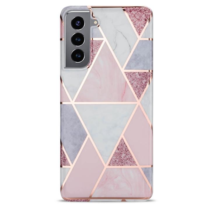 Boom of Sweden - BOOM - Grid skal Galaxy S21 Plus - Pink Marmor