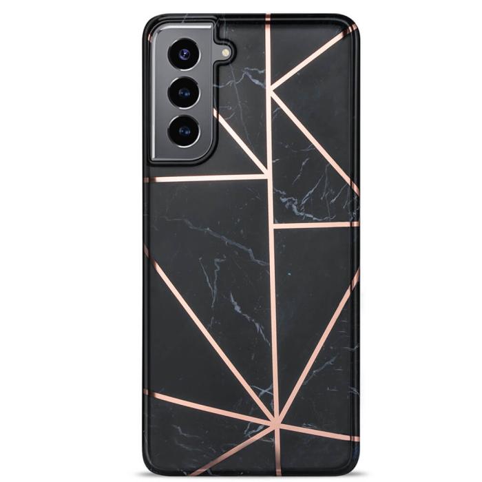 Boom of Sweden - BOOM - Grid skal Galaxy S21 Plus - Svart Marmor