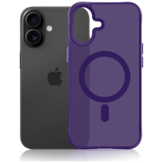 3MK - 3MK Mobilskal F&ouml;r iPhone 17 Magsafe Smoke - Lila