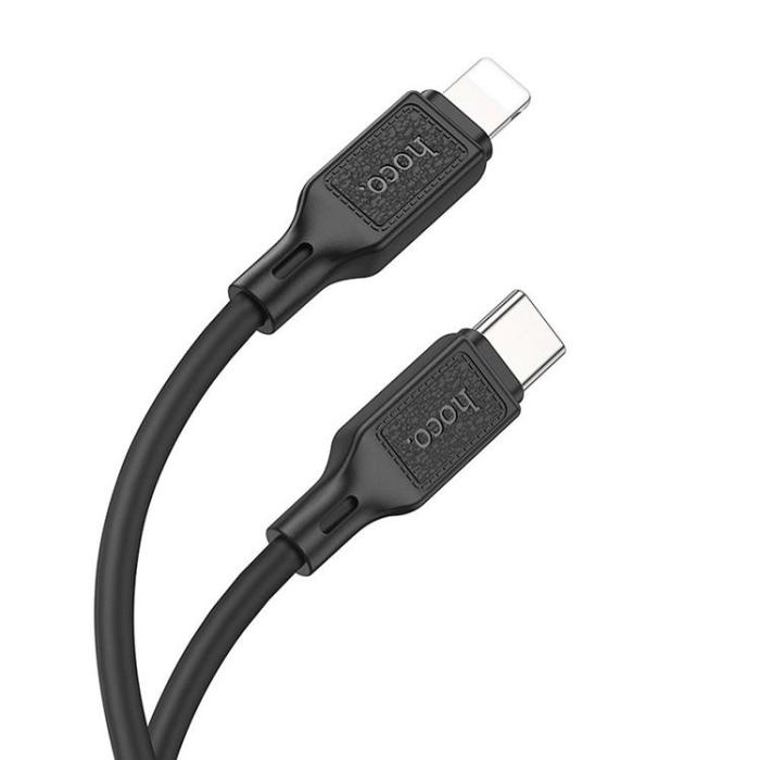 Hoco - Hoco USB-C Till Lightning 1m Kabel 20W X90 - Svart