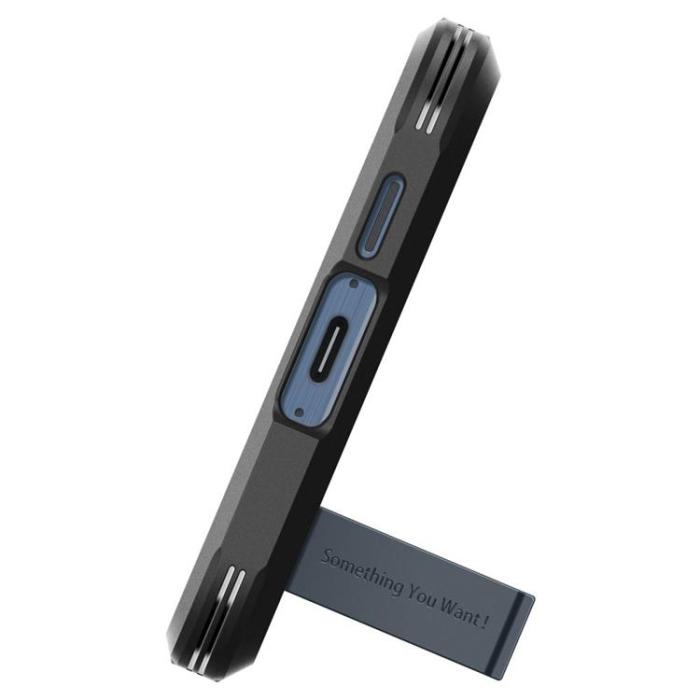 Spigen - Spigen Galaxy A55 5G Mobilskal Tough Armor - Metal Slate