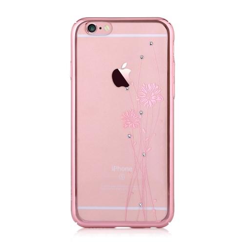 Comma Skal med Swarovski-stenar till Apple iPhone 6(S) Plus - Rose Gold | 2353 | AlltMobil