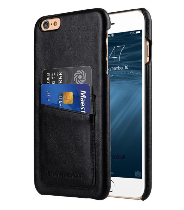 UTGATT1 - CoveredGear Card Case till iPhone 6 (S) Plus - Svart