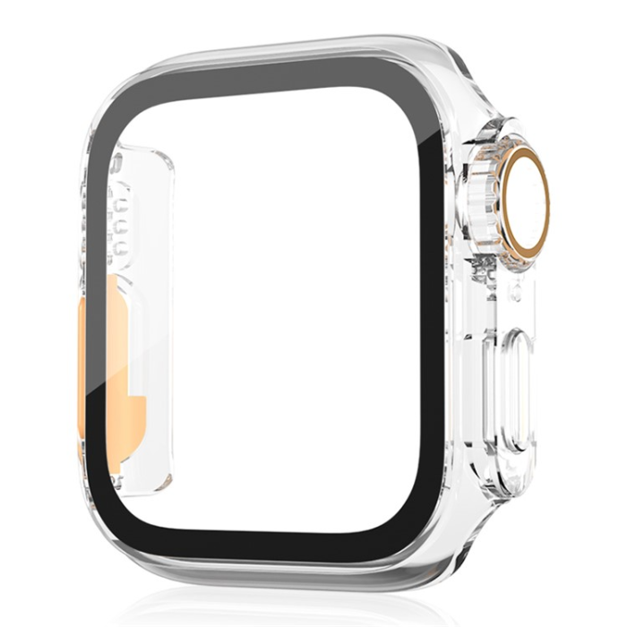 OEM - Apple Watch 7/8 (41mm) Förvandla Utseendet till Apple Watch Ultra - Clear