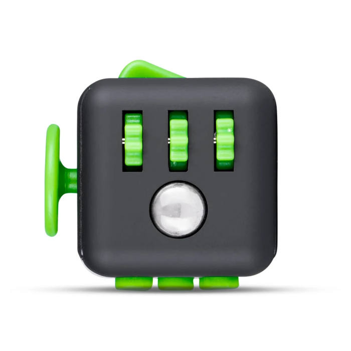 UTGATT5 - Fidget Cube - Sensory Toy - Anti Stress - Grön