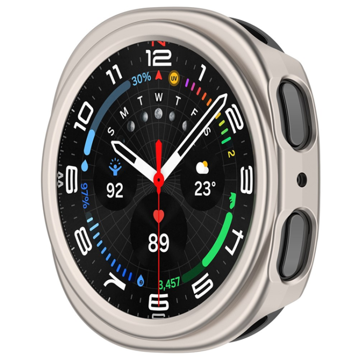 A-One Brand - Galaxy Watch 8 (44mm) Skal Semi-Enclosed PC Ram - Starlight