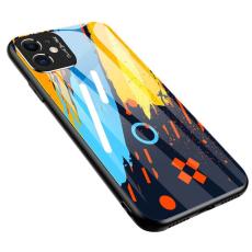 UTGATT5 - Color Glass Case Huawei P30 Lite skal Mönster 1