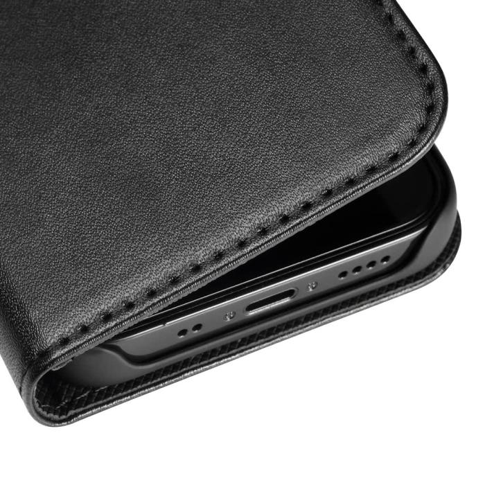 UTGATT1 - Holdit Plånboksfodral Magnet iPhone 12 Mini - Svart