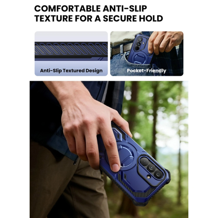 SupCase - SupCase Mobilskal För Galaxy S26 Magsafe IBLSN Armorbox - Cobalt