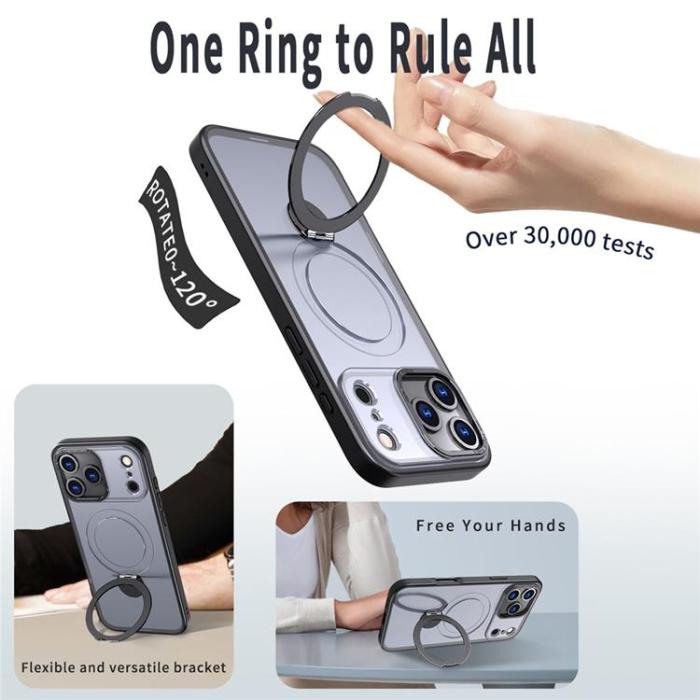 A-One Brand - iPhone 17 Pro Mobilskal MagSafe Rotating Kickstand