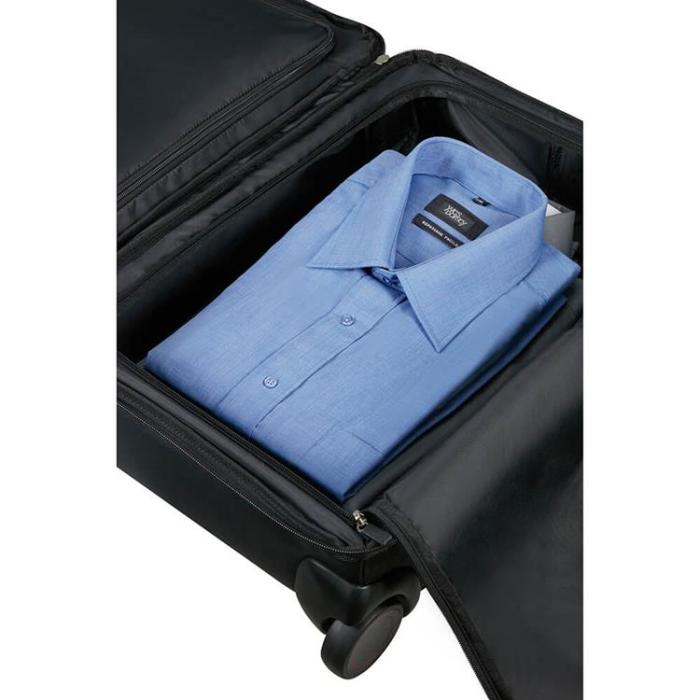 Samsonite - SAMSONITE SECURIPAK Duffelväska med hjul 55cm - Svart