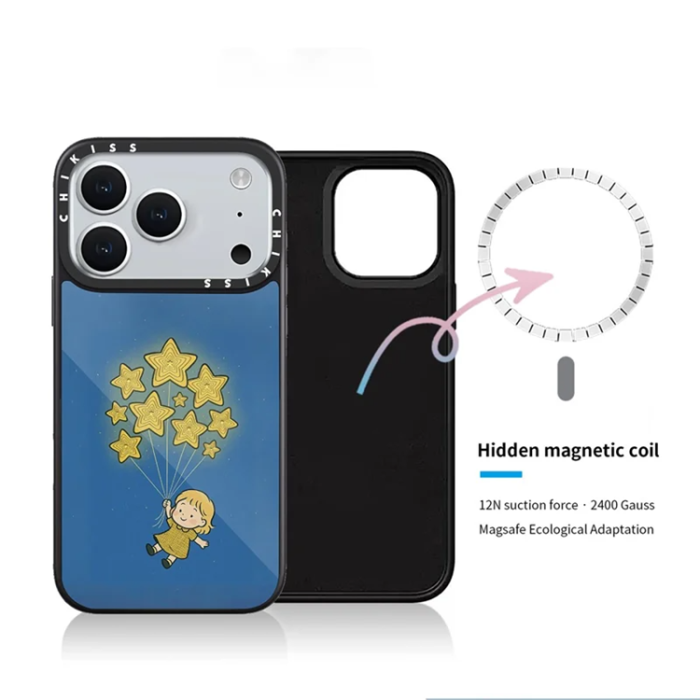 A-One Brand - iPhone 17 Pro Mobilskal MagSafe Aluminium Silikon