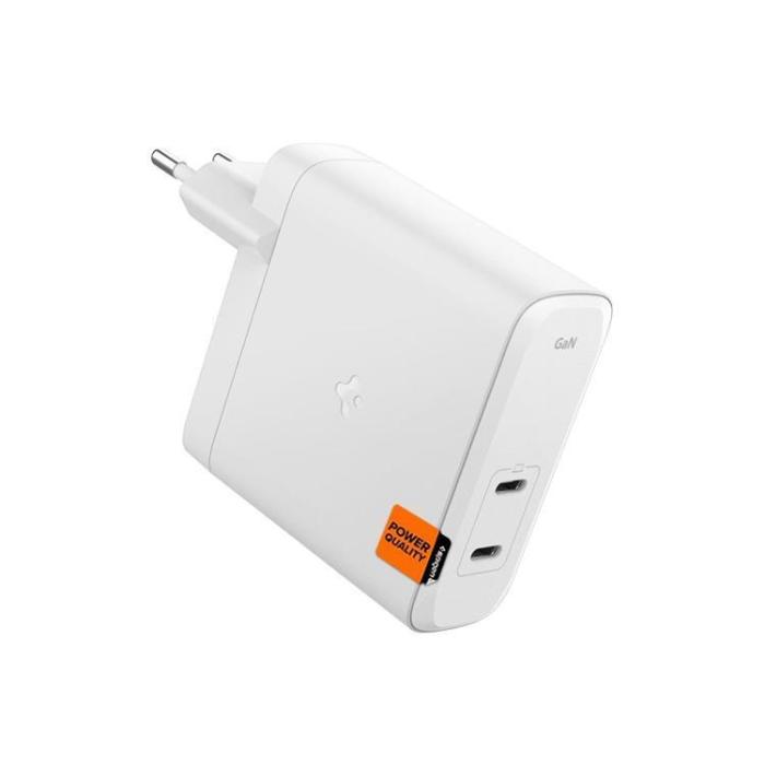 Spigen - Spigen GAN-1402 2-Port Snabbladdare 140W Arcstation Pro - Vit