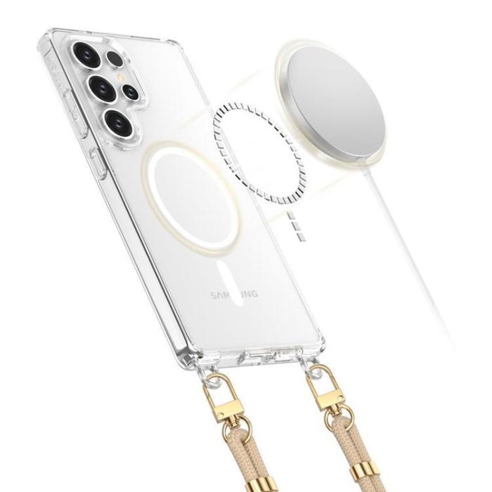 Tech-Protect - Tech-Protect Galaxy S25 Ultra Mobilhalsband Skal Magsafe Flexair Chain
