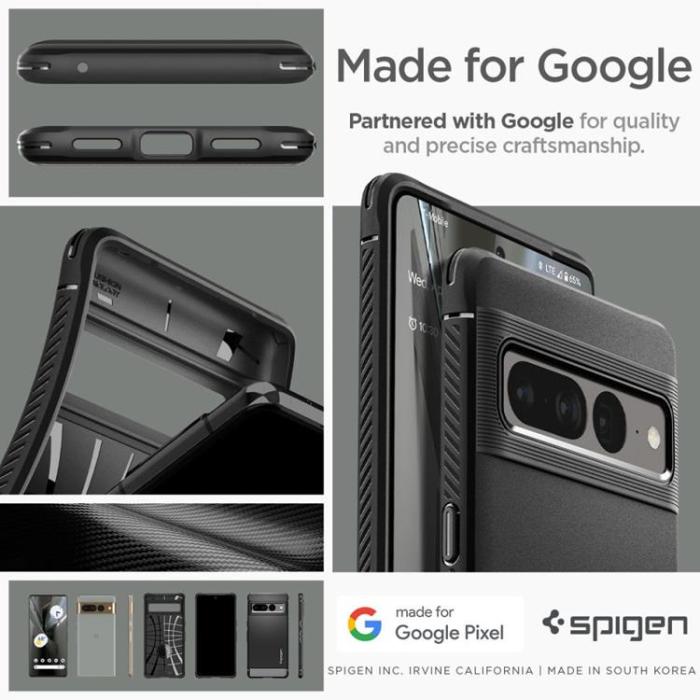 UTGATT1 - [2-Pack] Spigen Google Pixel 7 Pro Linsskydd Härdat Glas - Svart