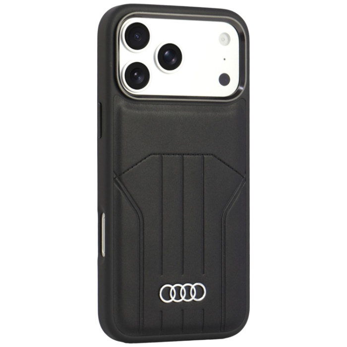 Audi - Audi Mobilskal För iPhone 18 Pro Max/17 Pro Max Magsafe - Svart