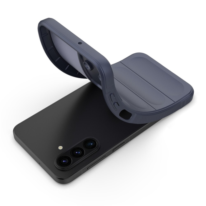 A-One Brand - Galaxy A17 5G Mobilskal Anti-Drop TPU Rugged - Mörkblå