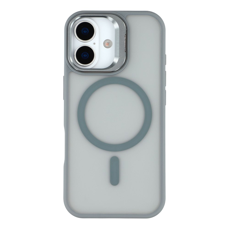 iPhone 17 Mobilskal MagSafe Lins Kickstand - Titangrå | 2353 | AlltMobil