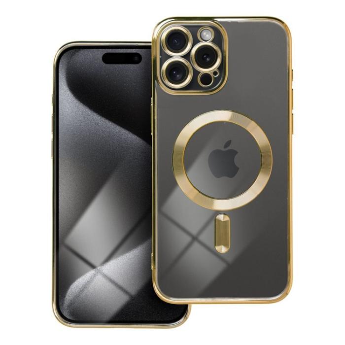 OEM - iPhone 15 Pro Max Mobilskal Magsafe Electro - Guld