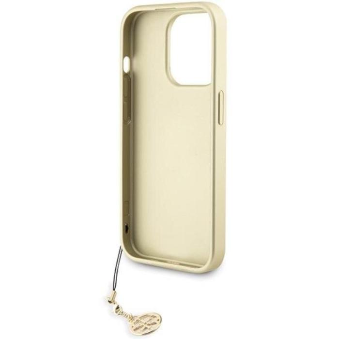 Guess - Guess iPhone 15 Pro Mobilskal Charms Collection - Grå