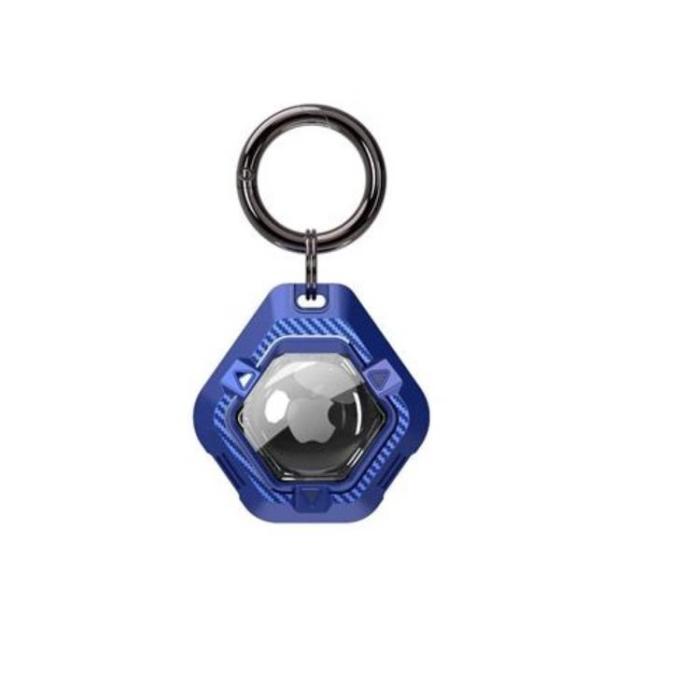 A-One Brand - Airtag hållare Carbon Anti-Fall - Blå