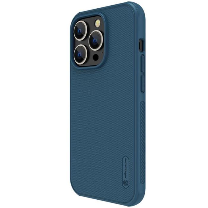 Nillkin - Nillkin iPhone 14 Pro Max Skal Super Frosted - Blå