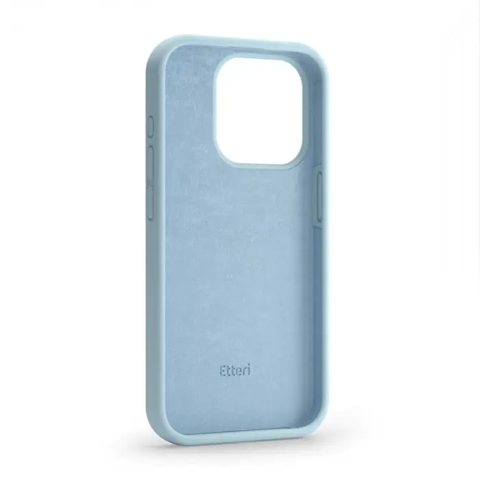 Etteri - Etteri iPhone 16 Pro Max Mobilskal Silikon - Ljusblå