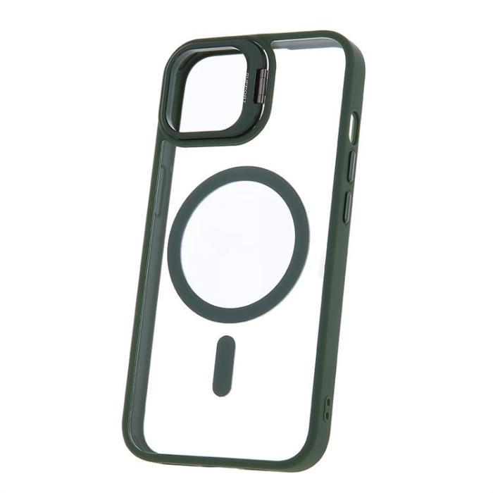 OEM - iPhone 16 Plus Mobilskal MagSafe Extra Lens - Mörkgrön