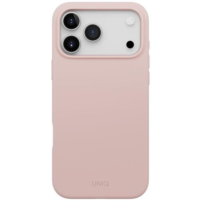 UNIQ - UNIQ iPhone 17 Pro Max Mobilskal MagSafe Lino - Rosa