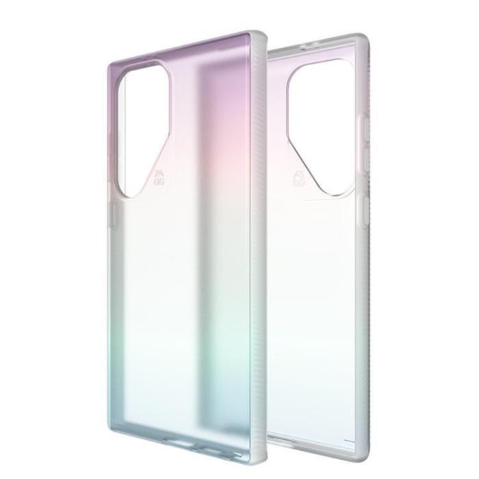 Zagg - ZAGG Galaxy S24 Ultra Mobilskal Milan - Grön/ Iridescent