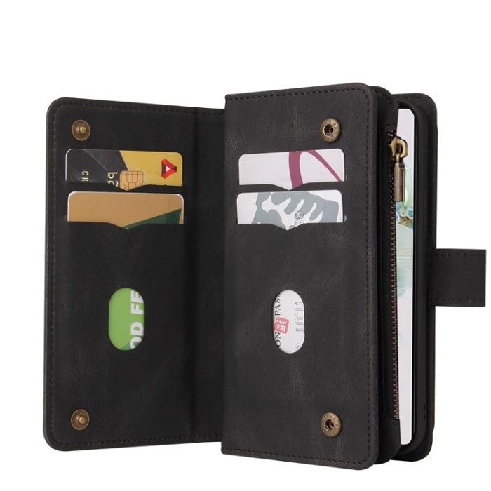 OEM - Google Pixel 7 Pro Plånboksfodral KT Zippered - Svart