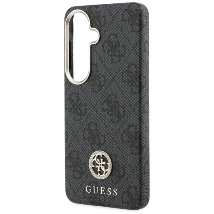 Guess - Guess Mobilskal För Galaxy S26 MagSafe 4G Rhinestone Round Logo