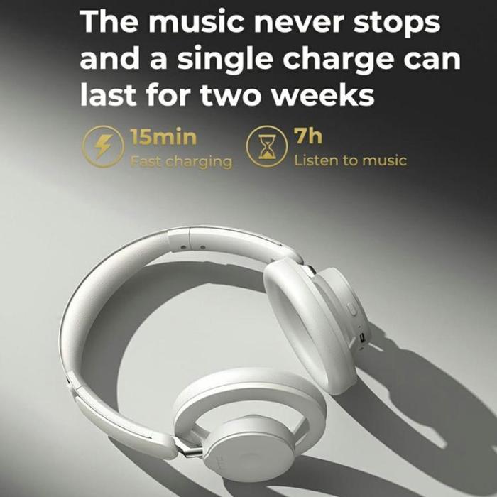 HTC - HTC Over-Ear Trådlösa Hörlurar Bluetooth ANC HP06