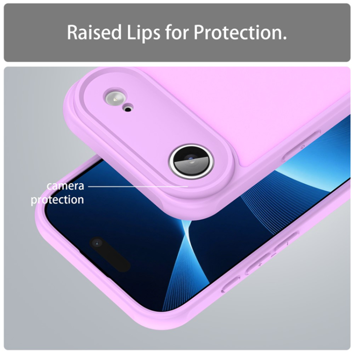 A-One Brand - iPhone Air Mobilskal Frostade krockkuddar Drop Proof