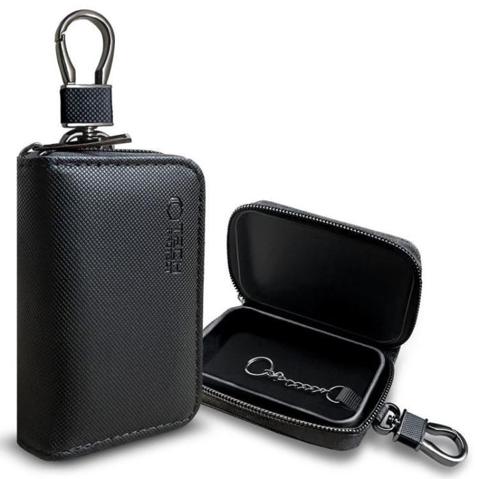 Tech-Protect - Tech-Protect KLR300 RFID-skydd / Faraday-fodral för keyless bilnyckel – Svart