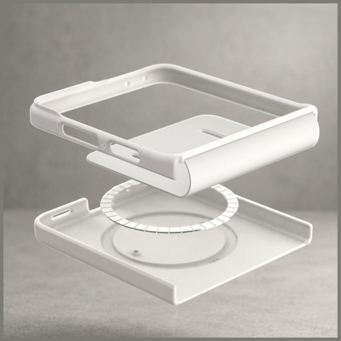 Araree - Araree Mobilskal För Galaxy Z Flip 8 Magsafe Aero Flex - Cream