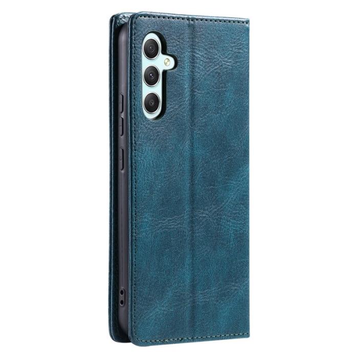 OEM - TTUDRCH Samsung Galaxy S26 Plus Plånboksfodral Konstläder RFID Skydd - Grön