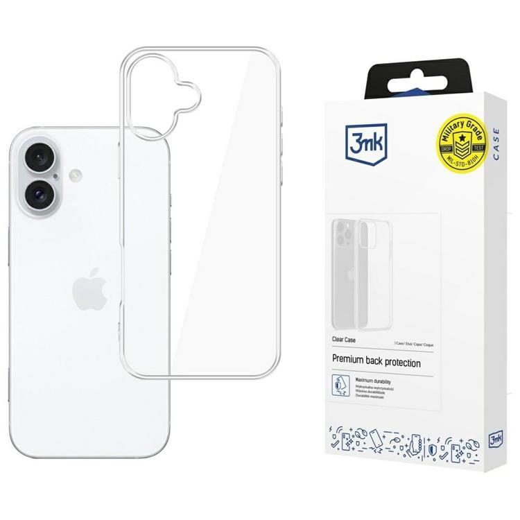 3MK iPhone 17 Mobilskal Clear TPU - Transparent | 2353 | AlltMobil