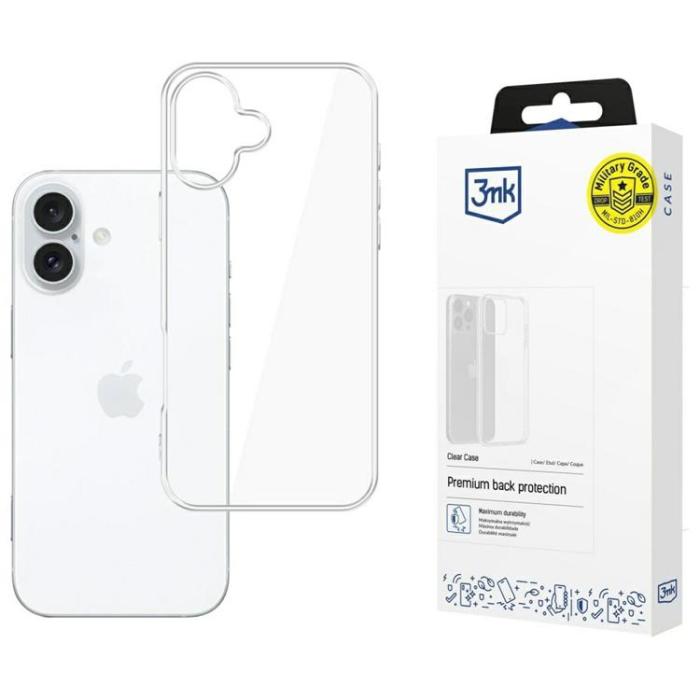 3MK - 3MK iPhone 17 Mobilskal Clear TPU - Transparent