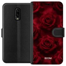 iSecrets - Pl&aring;nboksfodral till OnePlus 6T med Crimson Rose