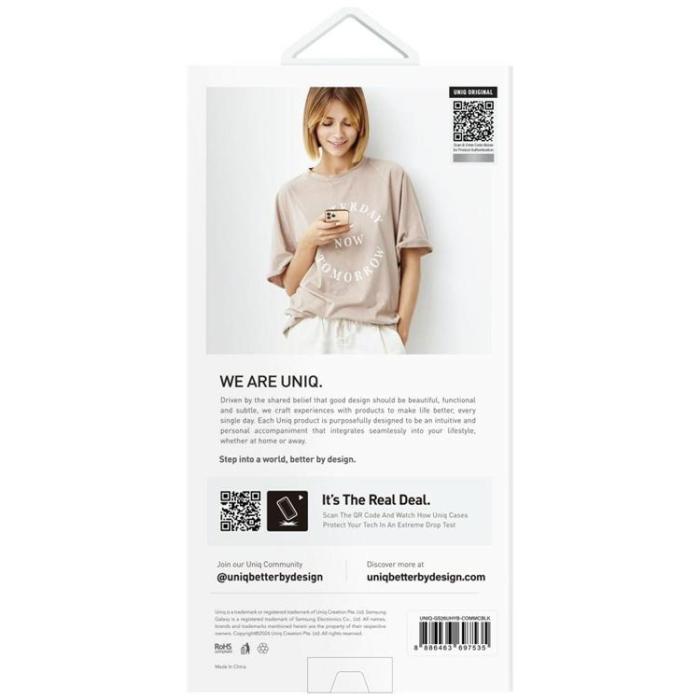 UNIQ - UNIQ Mobilskal För Galaxy S26 Ultra MagSafe Combat - Svart