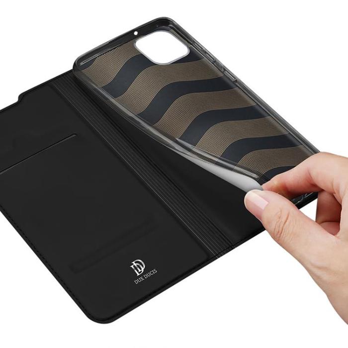 Dux Ducis - Dux Ducis Galaxy A03 Plånboksfodral Skin Series Hölster - Svart