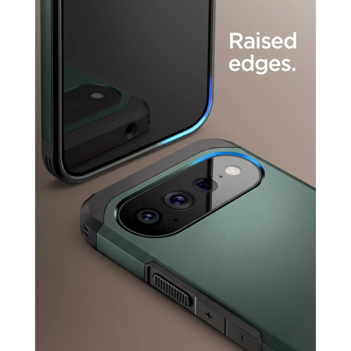 Spigen - Spigen Mobilskal För Google Pixel 11 Magsafe Tough Armor - Abyss Grön