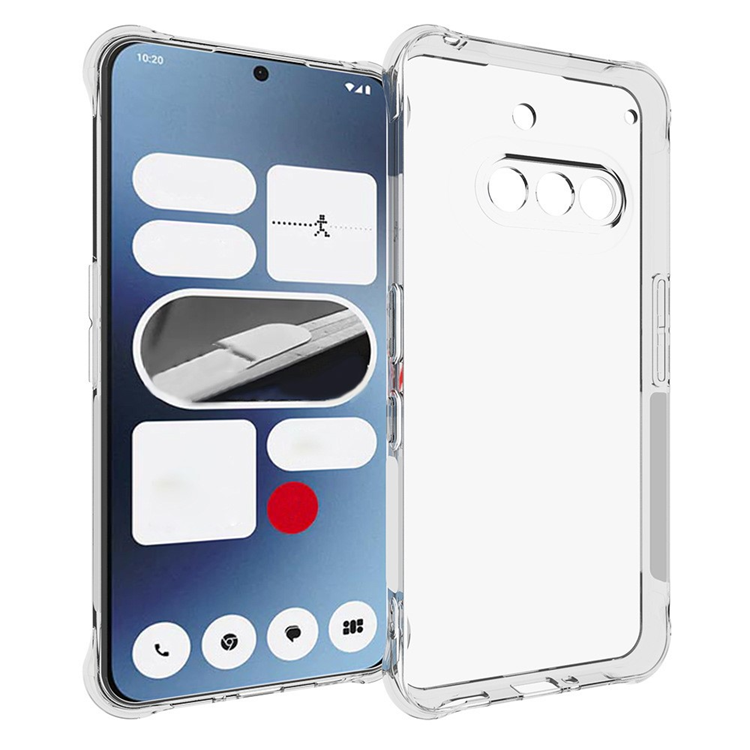 Nothing Phone (3a) Mobilskal Non Slip - Transparent | 2353 | AlltMobil
